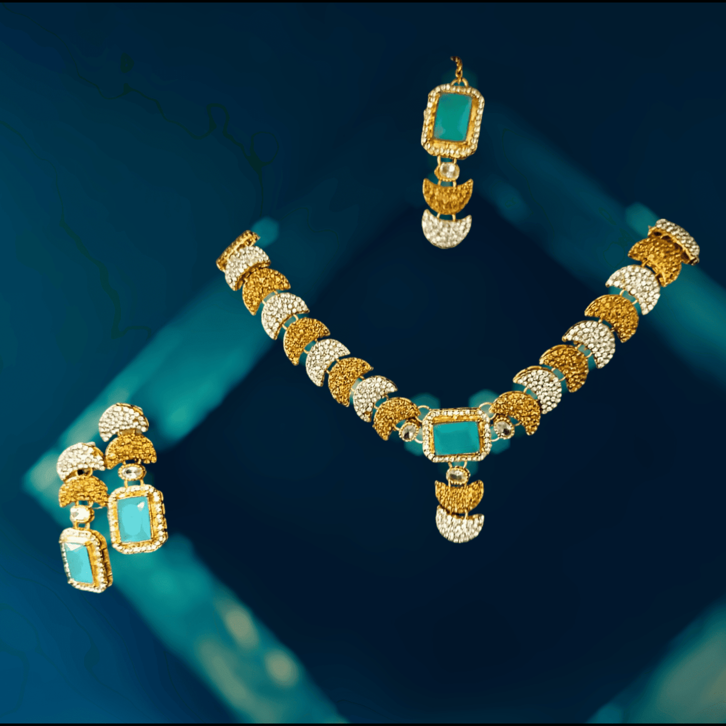 Double Toon Zircon Party Set