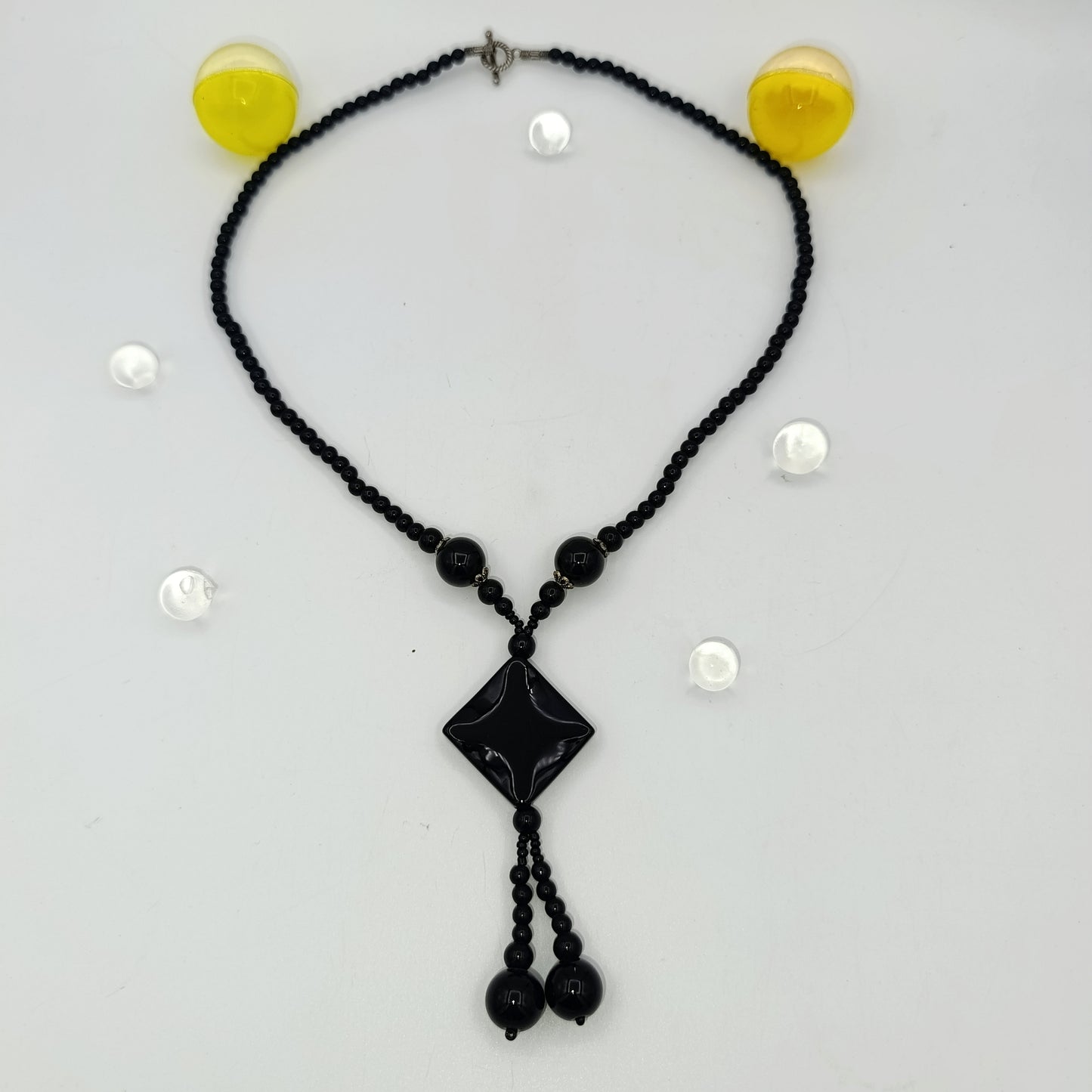 Black Agate Handmade Locket