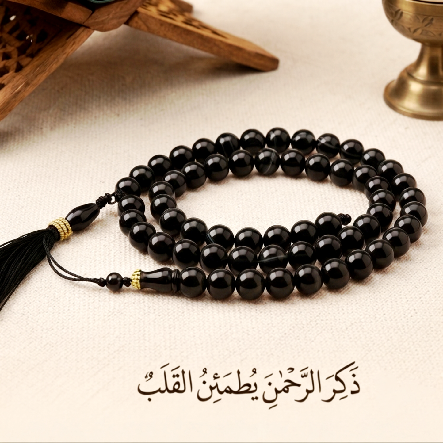 Real Irani Aqeeq's Tasbeeh 100 Beads