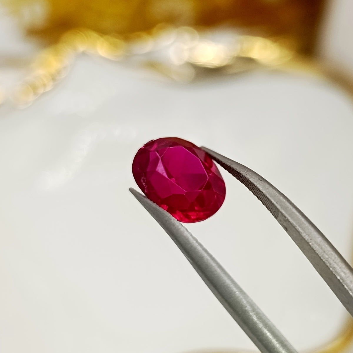 Ruby, Crystal Clear and Beautiful Red Color - 5.00 Carats