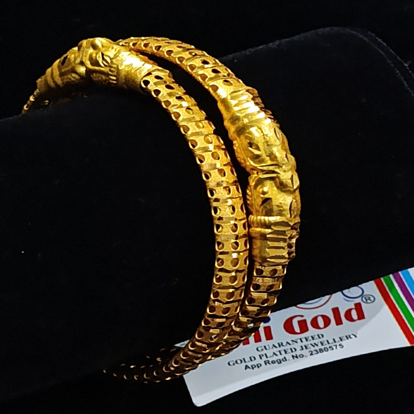 Indian Gold Plated Karey ( Pair)