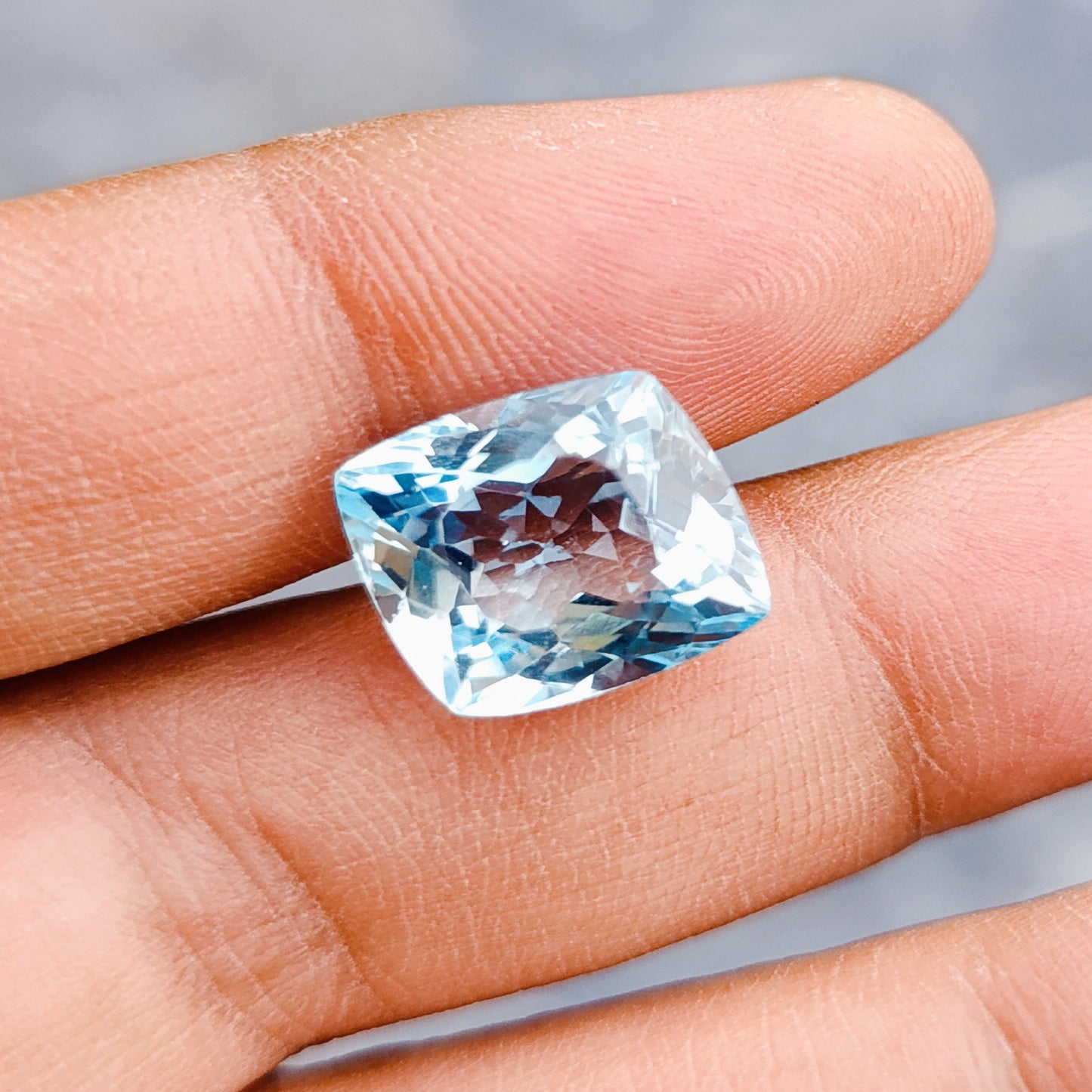 Swiss Blue Topaz (Blue Pukhraj)