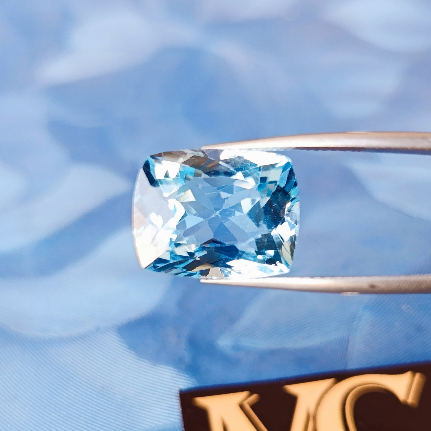 Swiss Blue Topaz (Blue Pukhraj)
