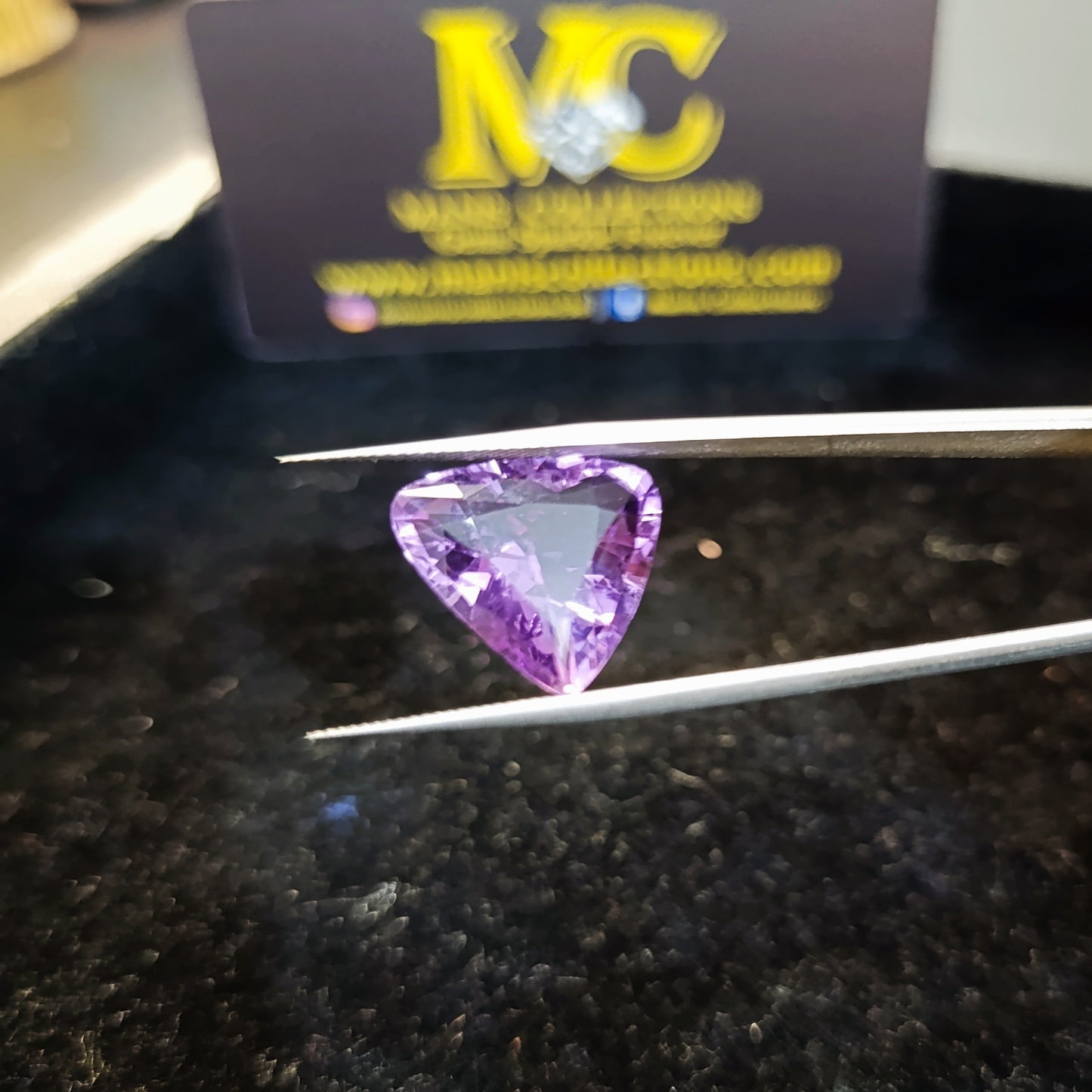 Amethyst Heart Stones