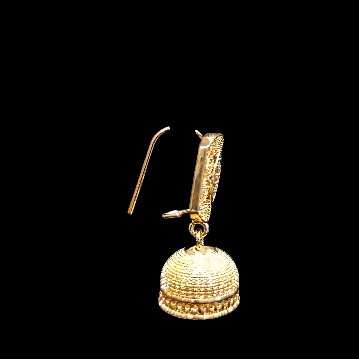 China Gold Small Jumkey with Zircon Stones.