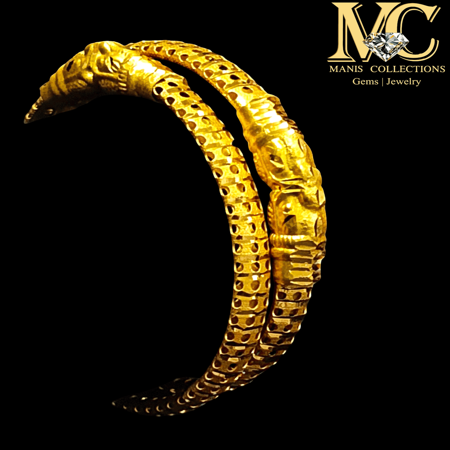 Indian Gold Plated Karey ( Pair)