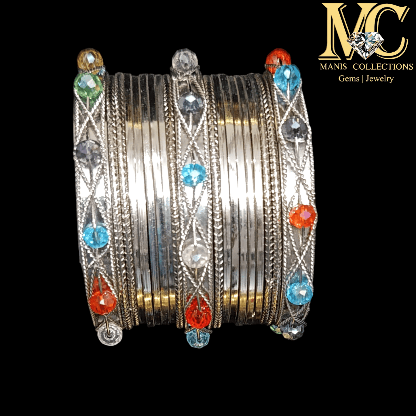 Indian Multi Moti Bangles Set