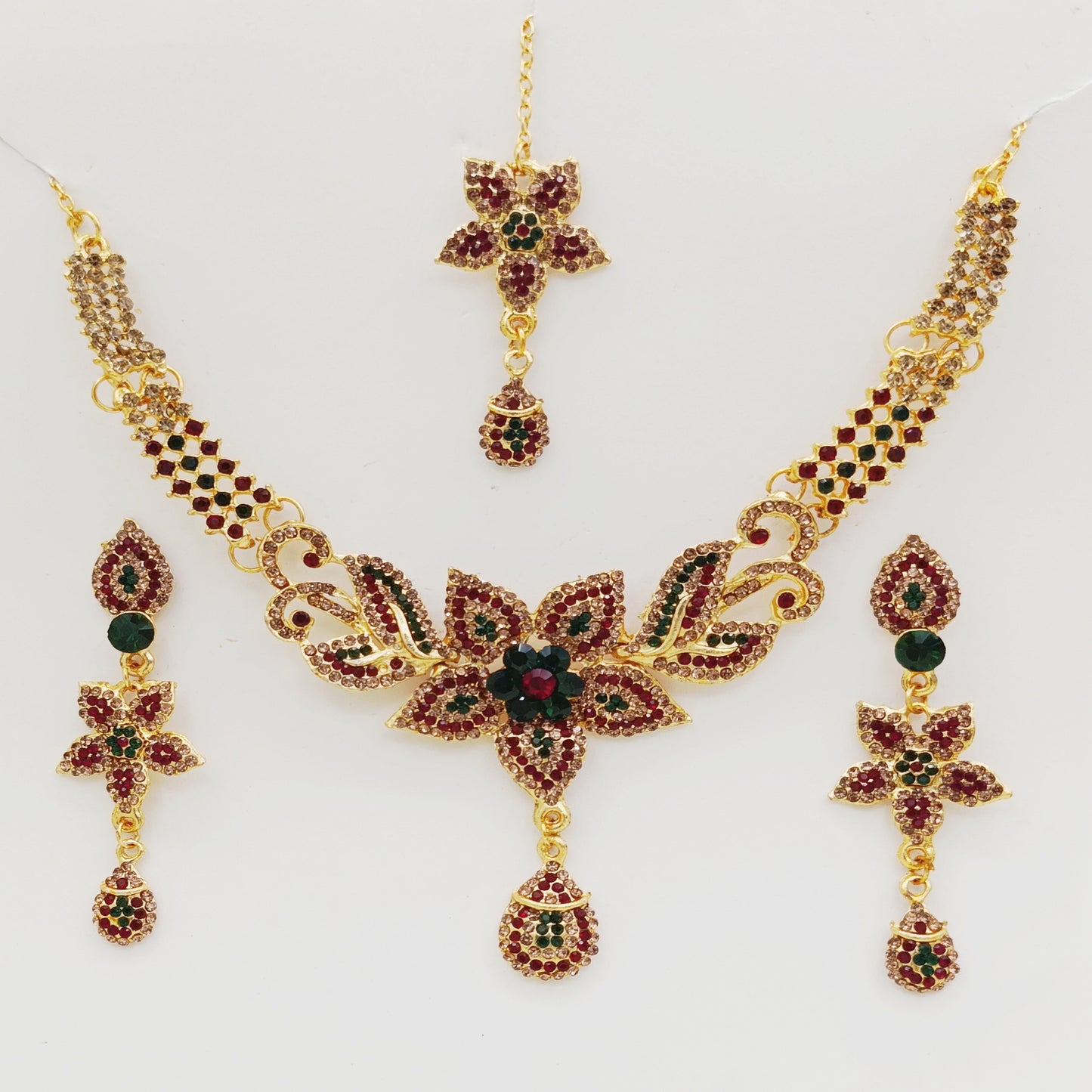 Star Multi zircon set with Bindia
