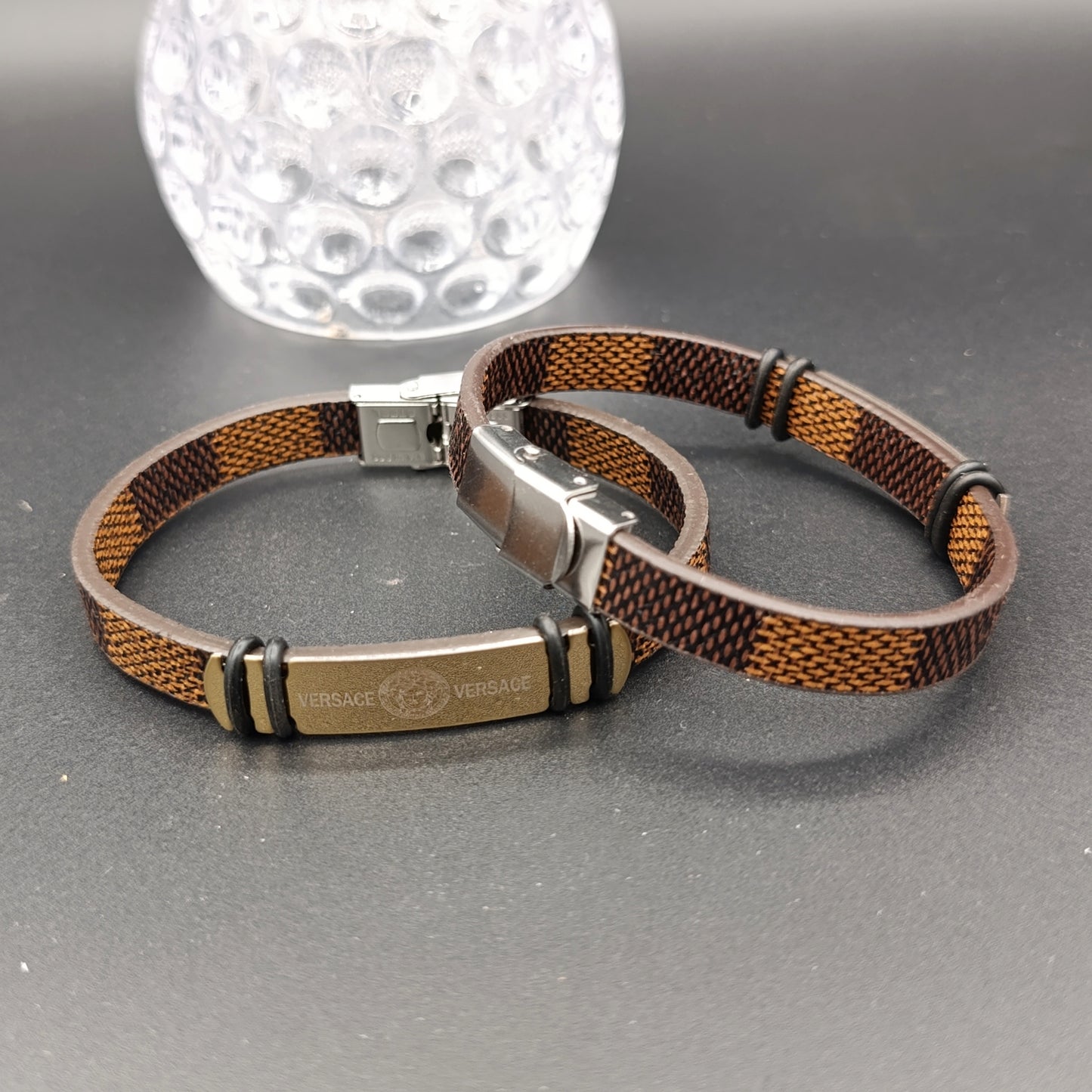 Brown Ribbon Bracelet Imported Quality