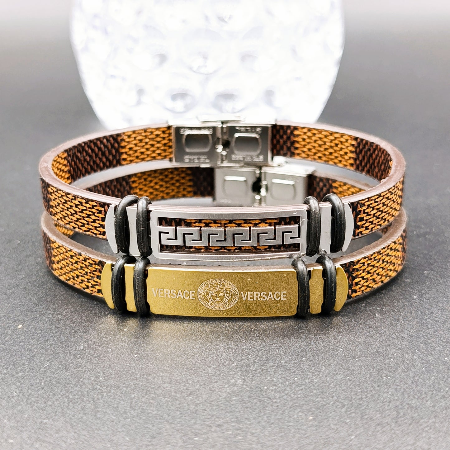 Brown Ribbon Bracelet Imported Quality