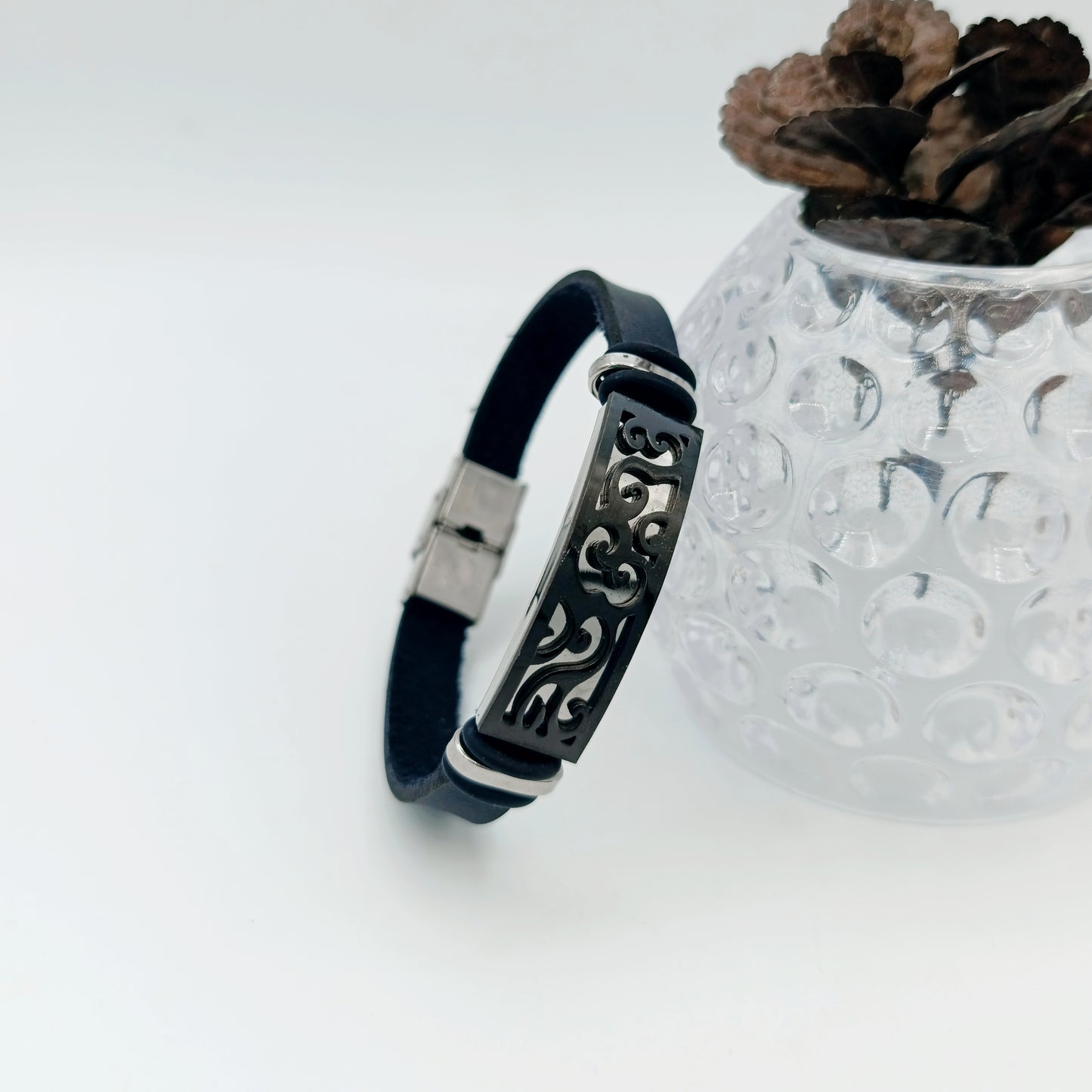 Leather Ribbon Bracelet For Girls & Boys