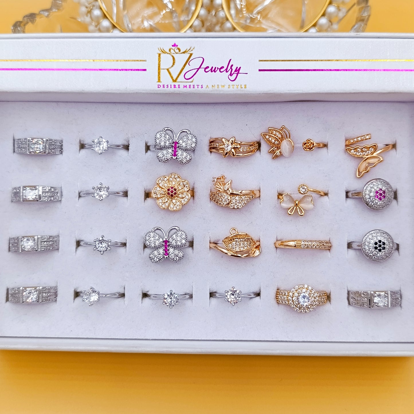 Mix Designs Adjustable Rings