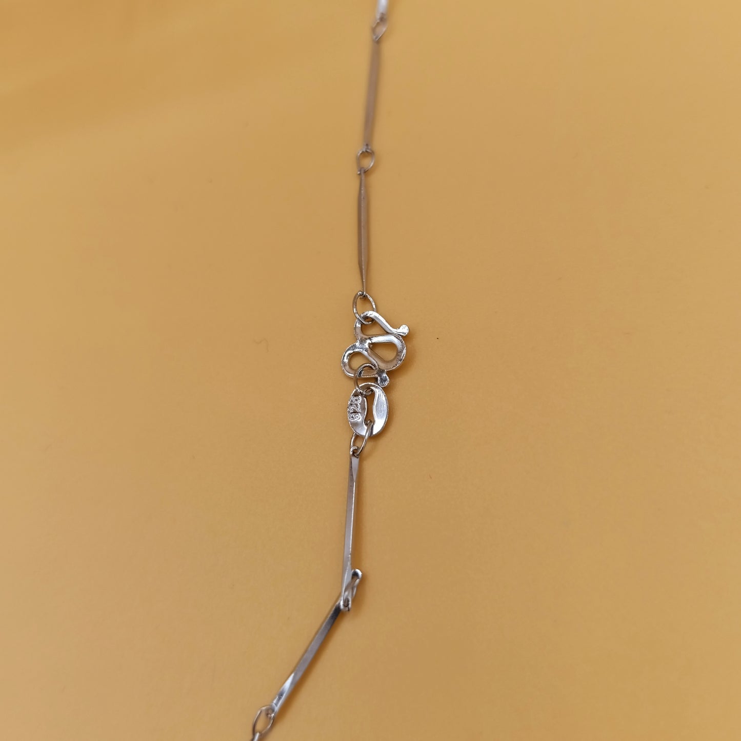 Link Bar Small Silver Chain