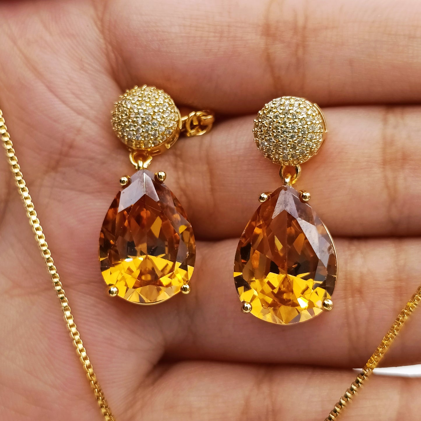 Citrine Color Casual 2k Set