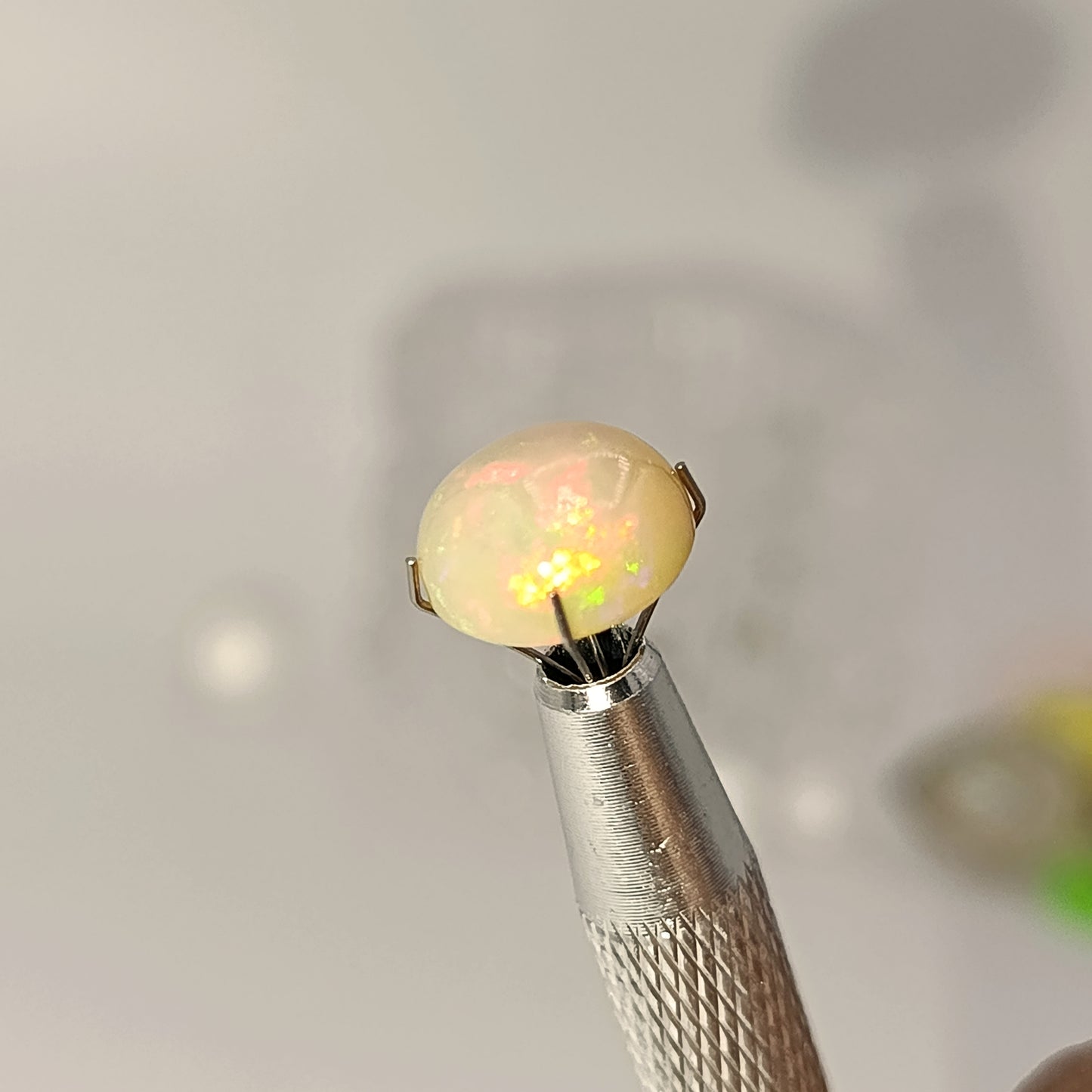White Ethiopian Opals