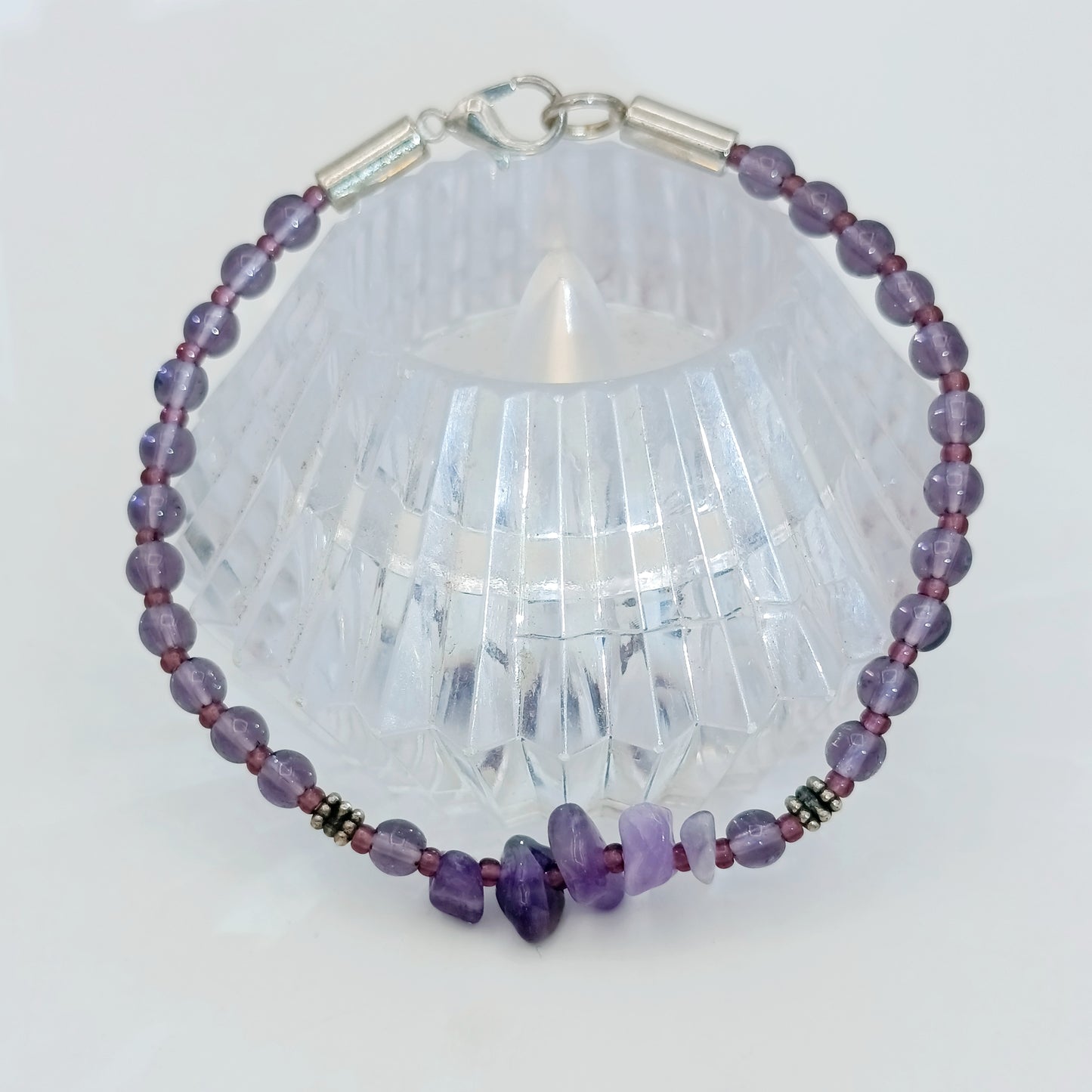 Real and Natural Amethyst Bracelets