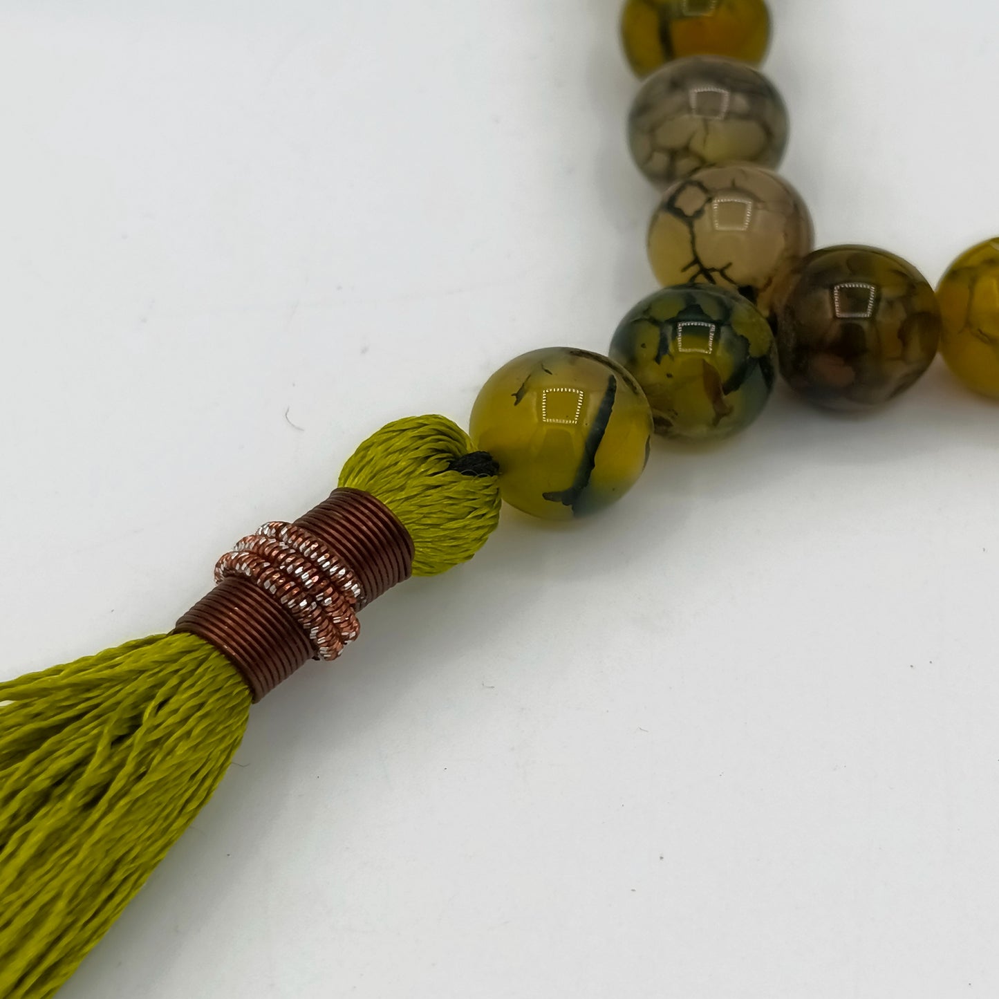 Mix colors agate (Aqeeq) Tasbeeh