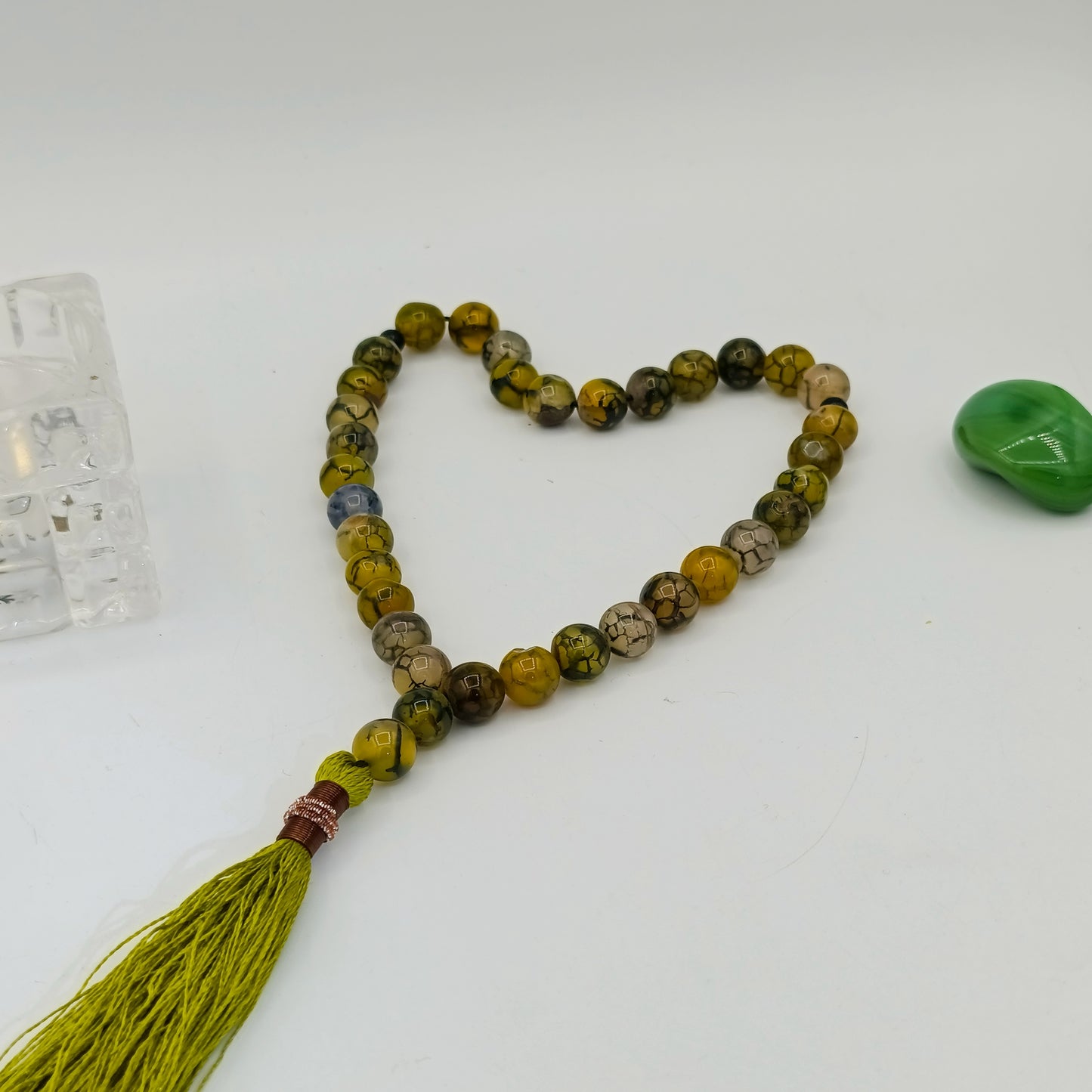 Tree Agate (Shajri Aqeeq) Tasbeeh