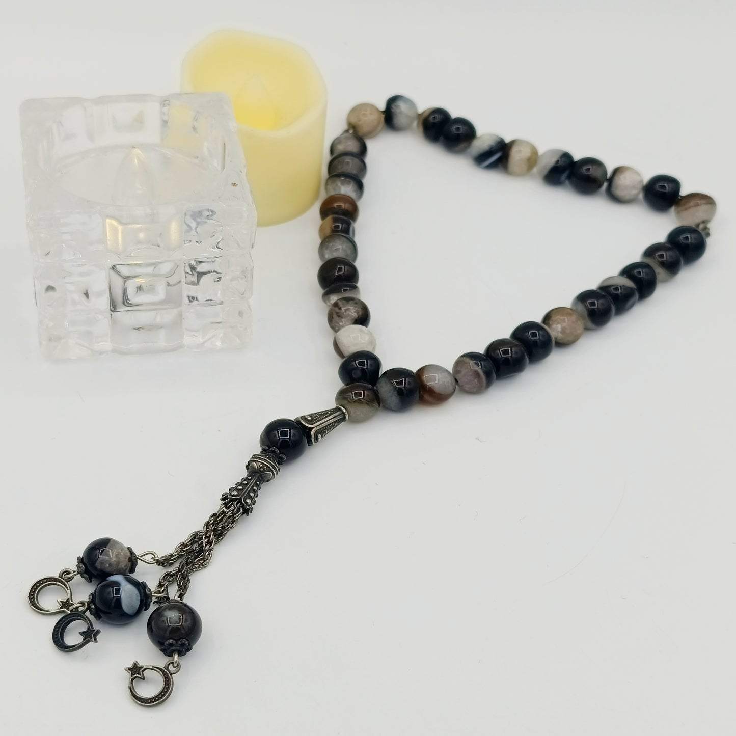Sulemani Agate (Sulemani Aqeeq) Tasbeeh