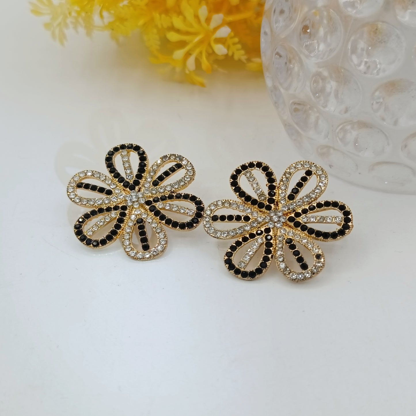 Flower Zircon Earings