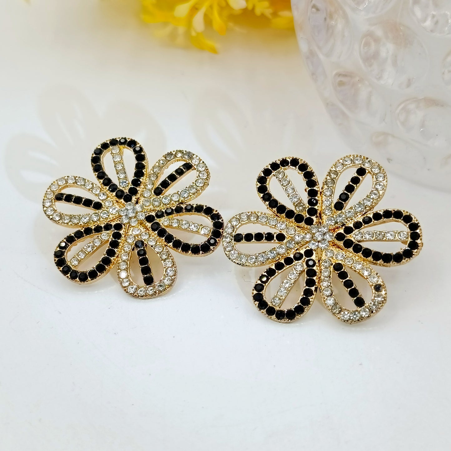 Flower Zircon Earings