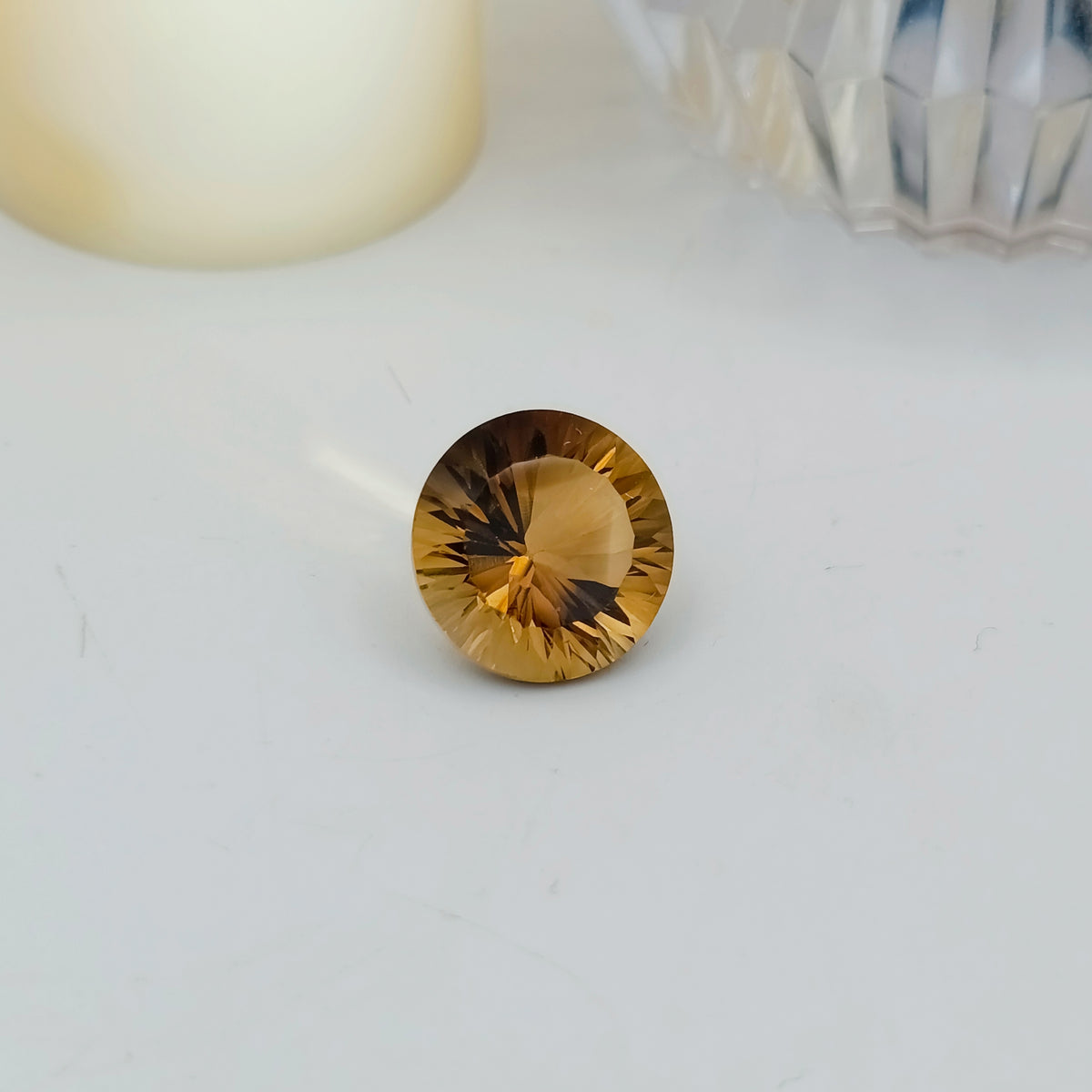 Citrine - Diamond Cut - 5 Stones - 19.45 - 16.50 - 12.85 - 11.70 - 11.60 - Carats - 1000RS Per Carat