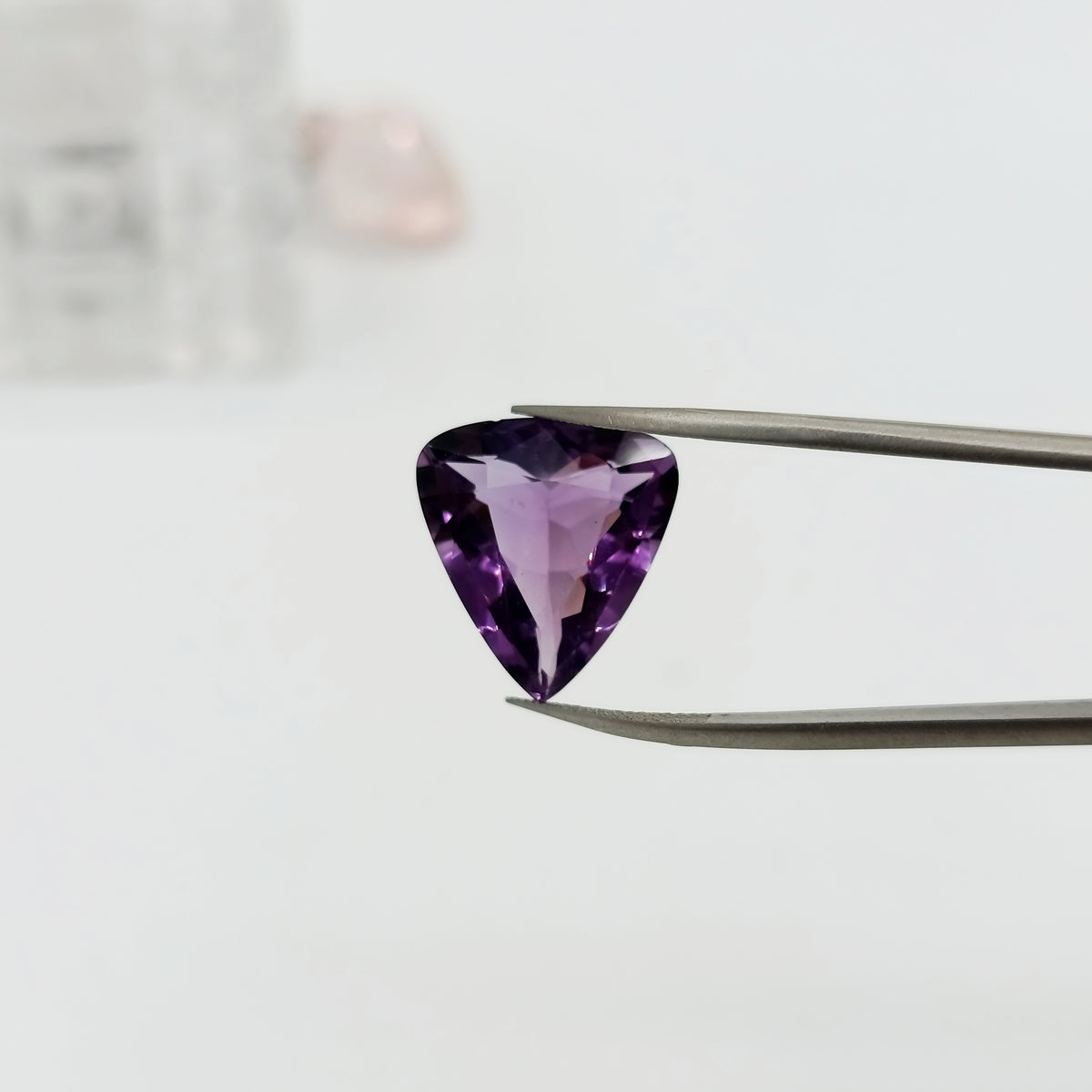 Amethyst Heart Stones