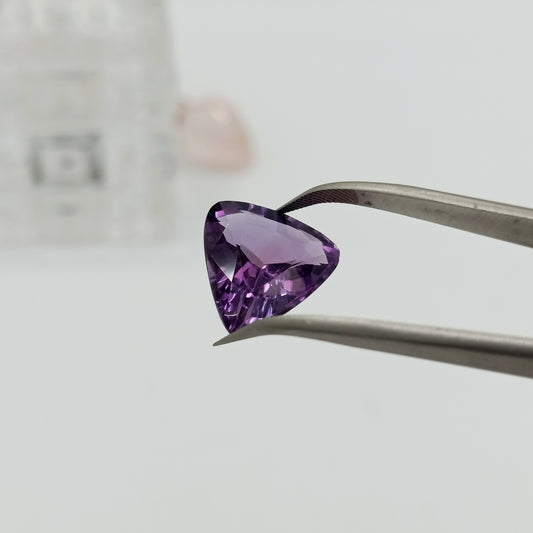 Amethyst Heart Stones