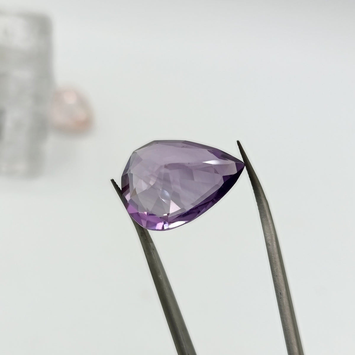 Amethyst Heart Stones