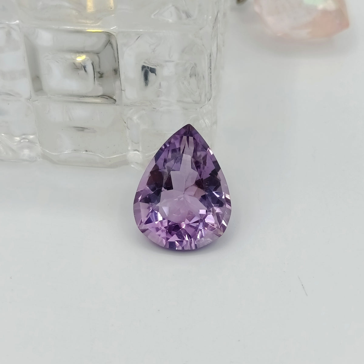 Amethyst Heart Stones