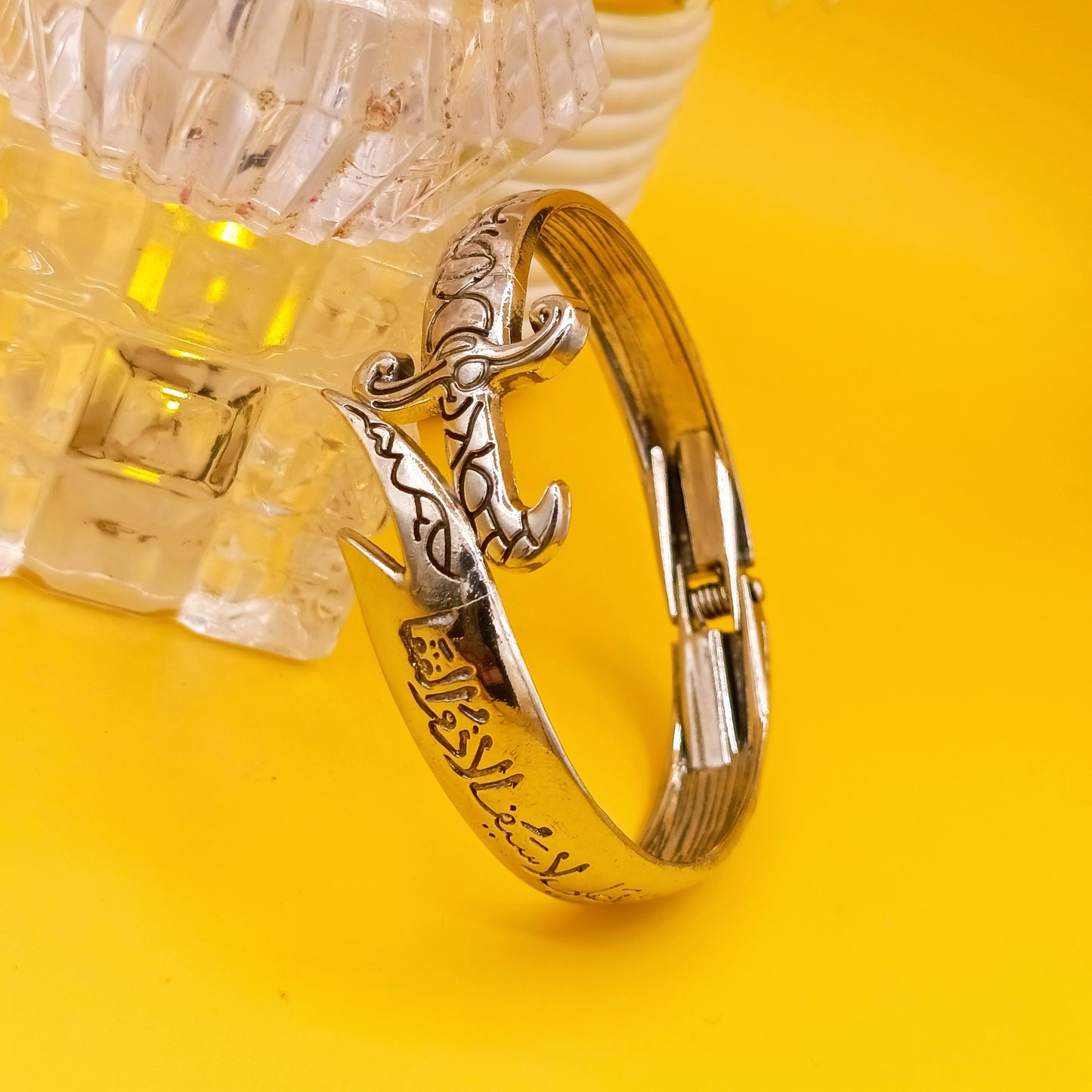 Stainless Steel Zulifqar Openable Bracelet for Men and Women