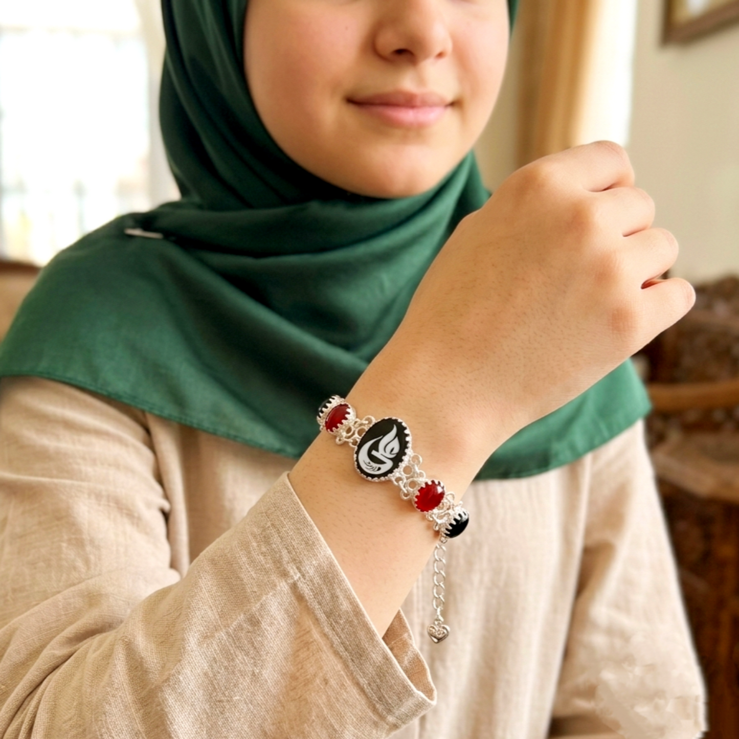 Ali Waris Stones Bracelet