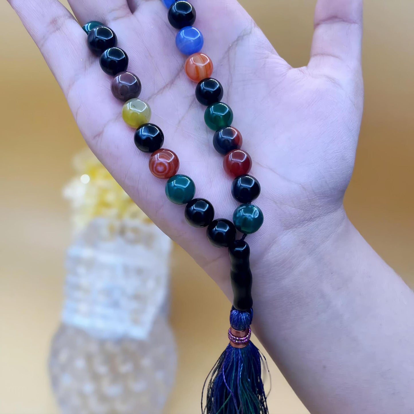 Real Irani Aqeeq's Tasbeeh 33 beads