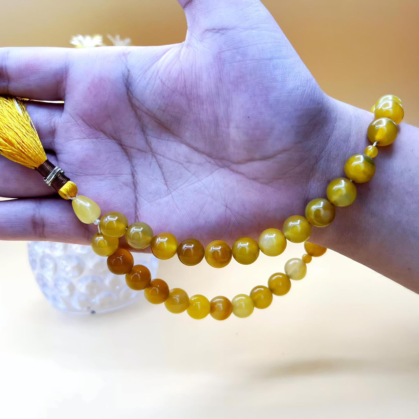 Real Irani Aqeeq's Tasbeeh 33 beads