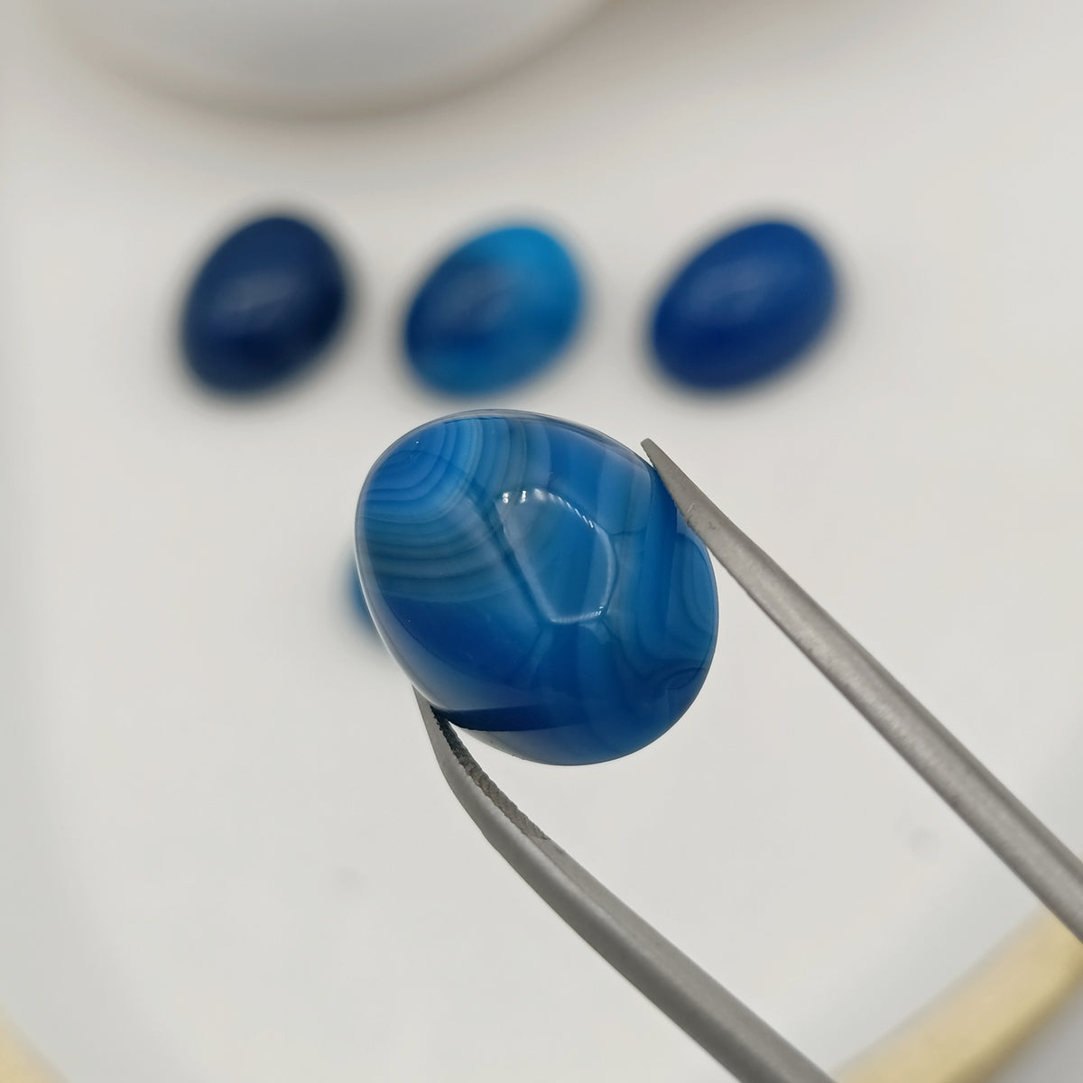 Blue Sulemani Agate (Sulemani Aqeeq)