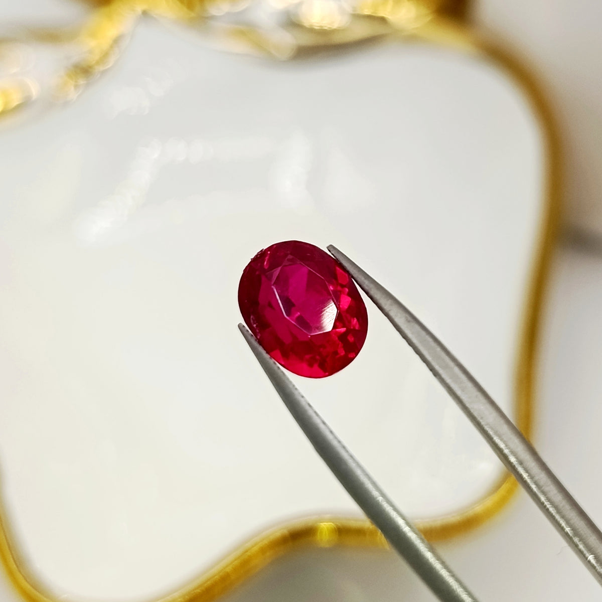 Ruby, Crystal Clear and Beautiful Red Color - 5.00 Carats
