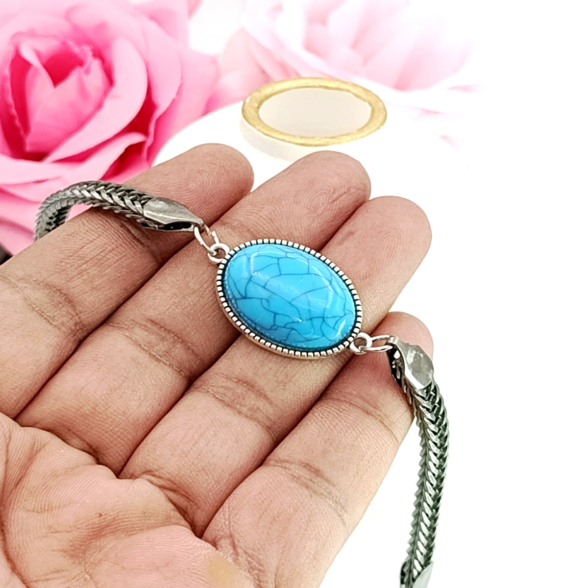 Feroza Chain Bracelet