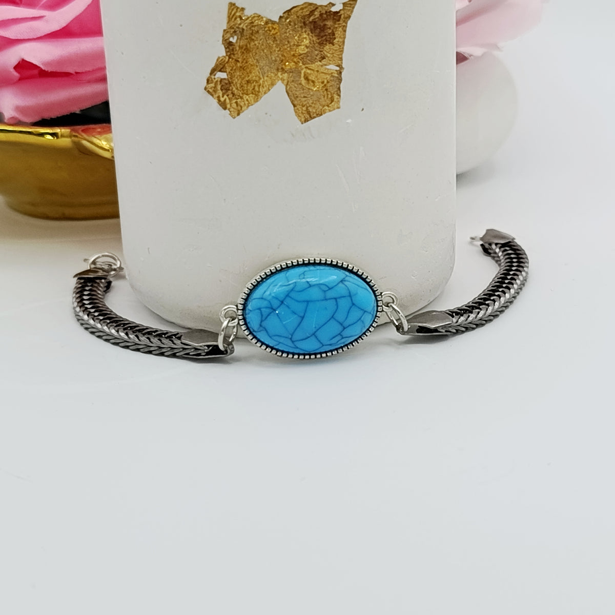 Feroza Chain Bracelet