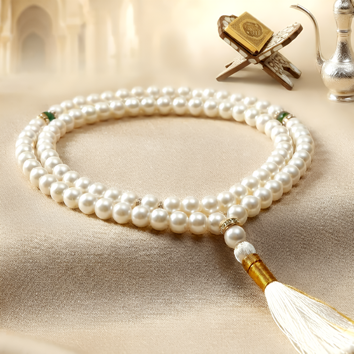 Pearl Tasbeeh 100 Beads