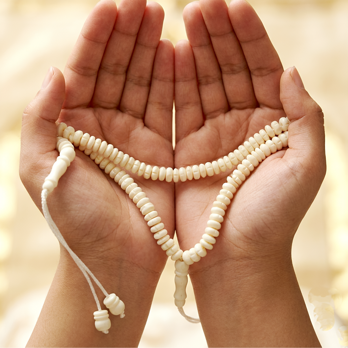 Camal Bone Tasbeeh 100 Beads