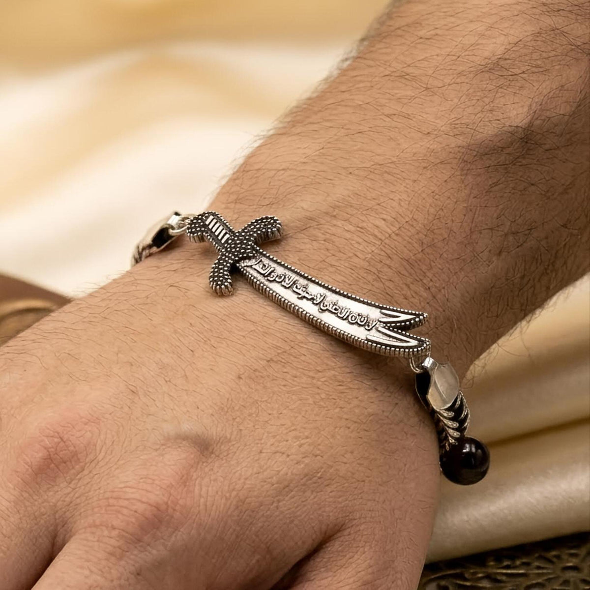 Stainless Zulfiqar Chain Bracelet