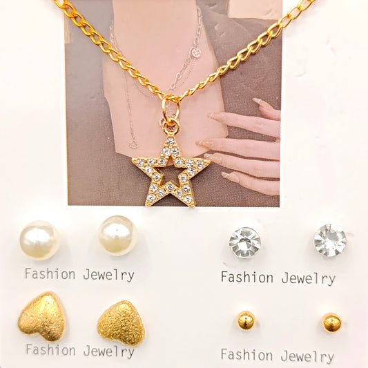 Stainless Golden Set for Girls.
