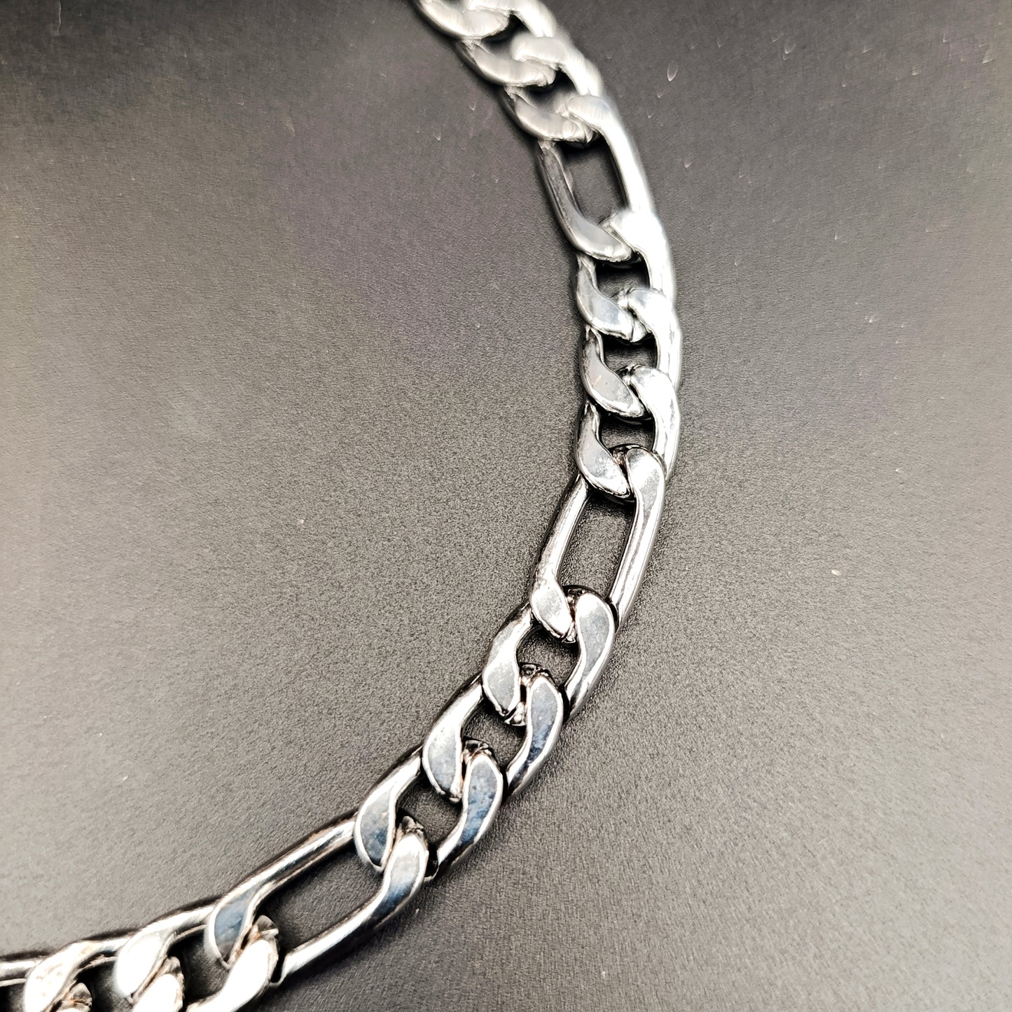 Big Figaro Silver Chain