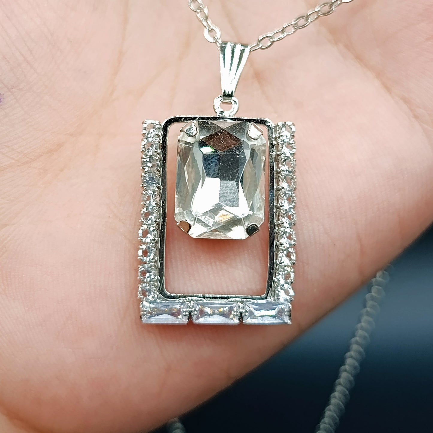 Square Zircon Set