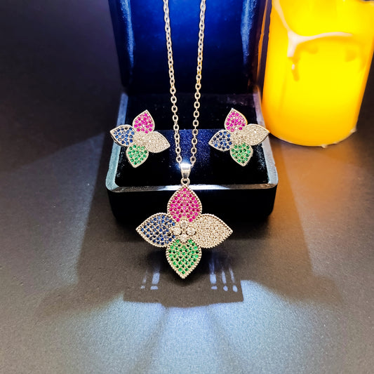 2k Flower Multi Set Locket
