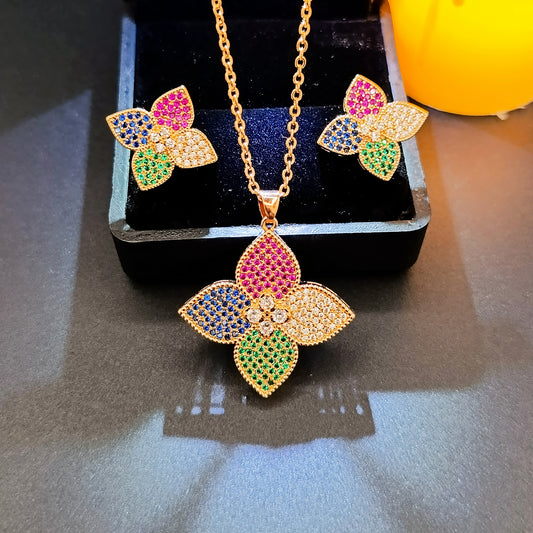 2k Flower Multi Set Locket