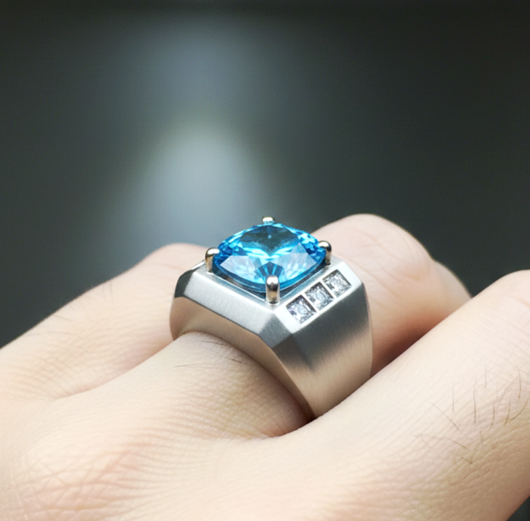 Swiss Topaz - Square - 13.70 Carats