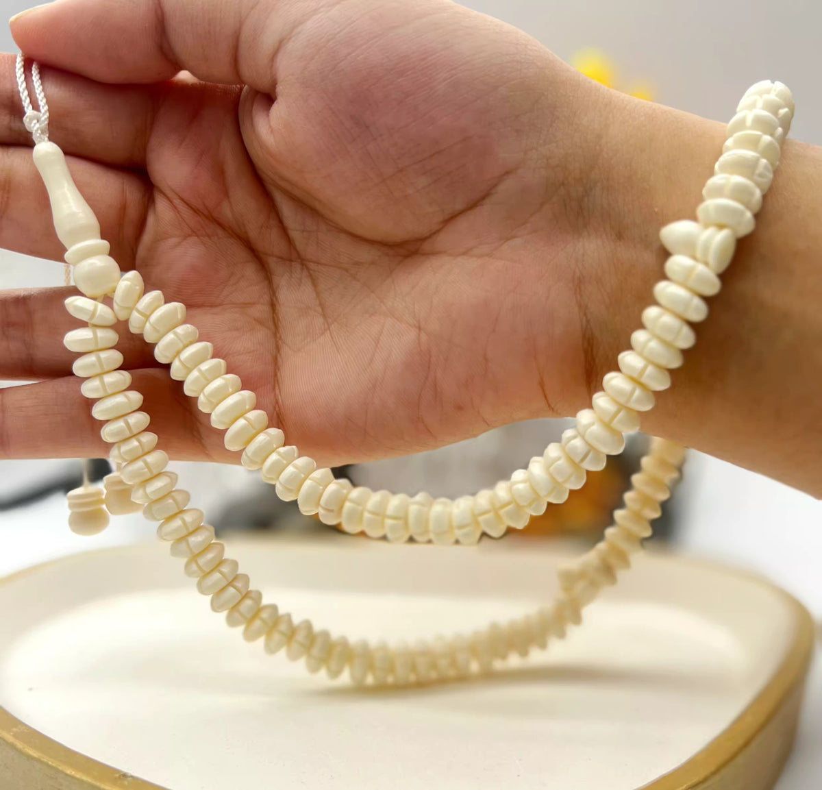Camal Bone Tasbeeh 100 Beads